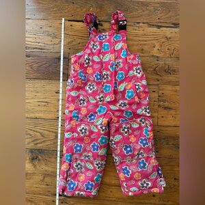 Girls 3T Hanna Andersson Snow Bib / Overall in Superb Condition